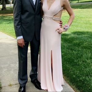 Light/soft pink prom dress!